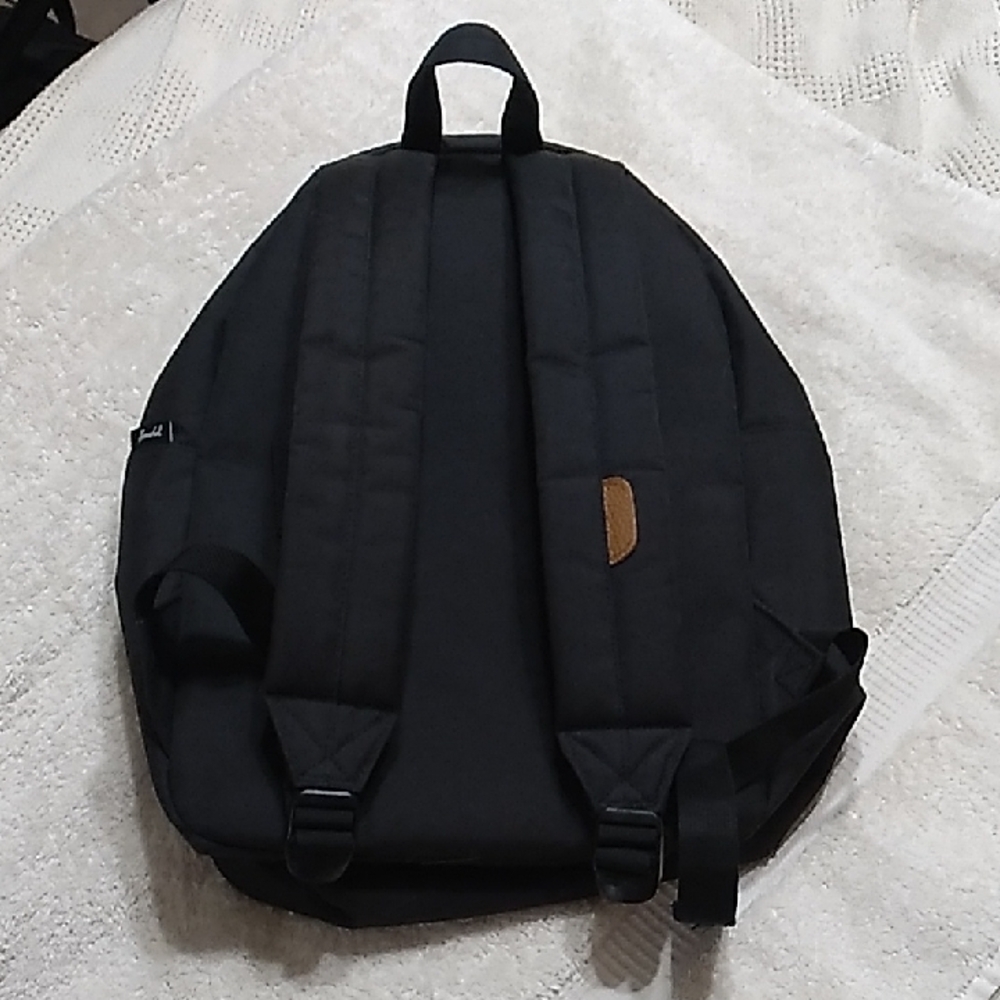 Herschel Supply Company Black Backpack with Gold Zippers - Picture 3 of 9